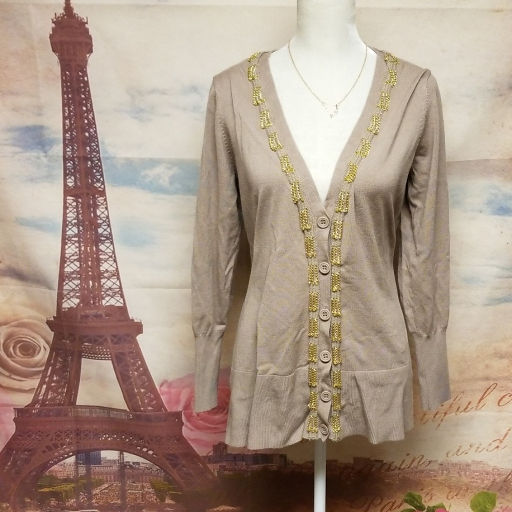 Simonton Says cardigan with chai…
